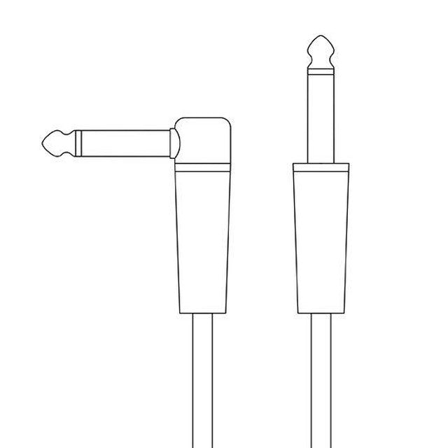 KAMINARI Ukulele Cable LS plugs