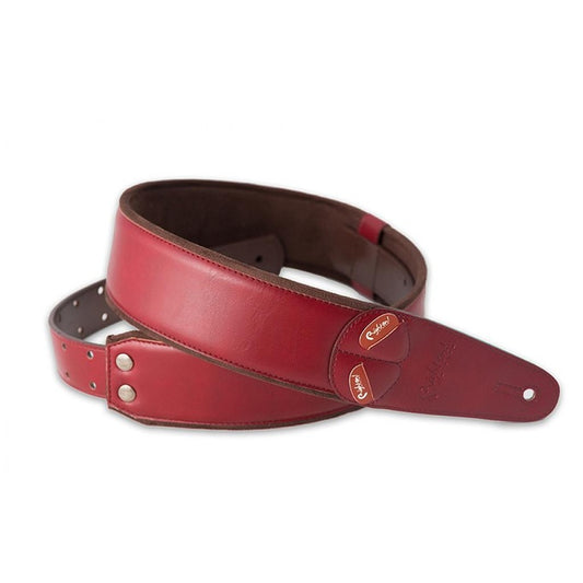 righton vegan guitar strap red