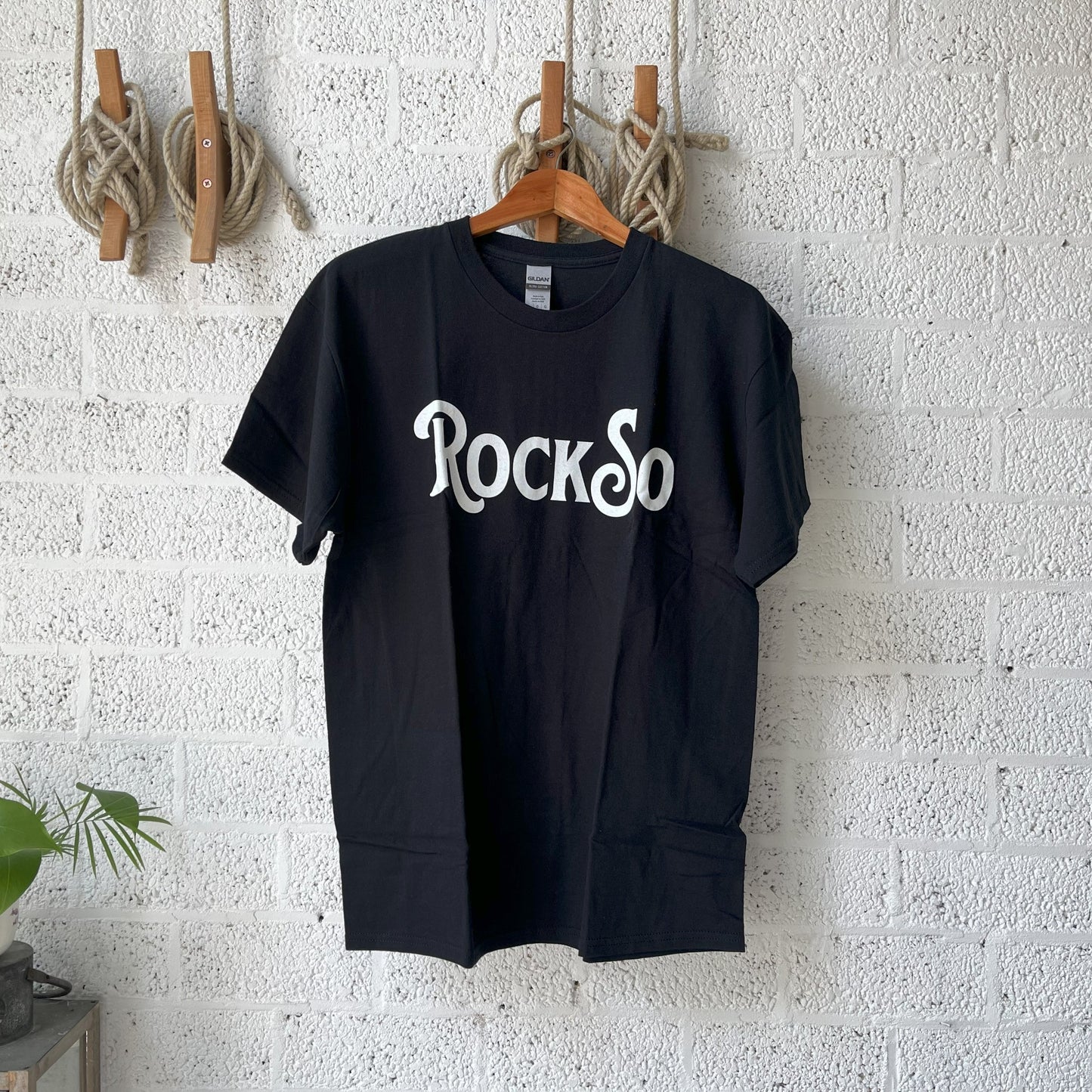 RockSo T-Shirt Black Size L