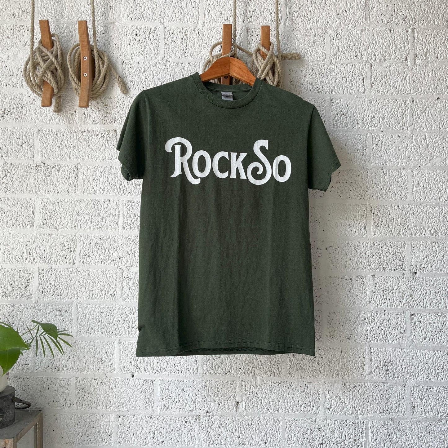 RockSo T-Shirt Forest Green Size S