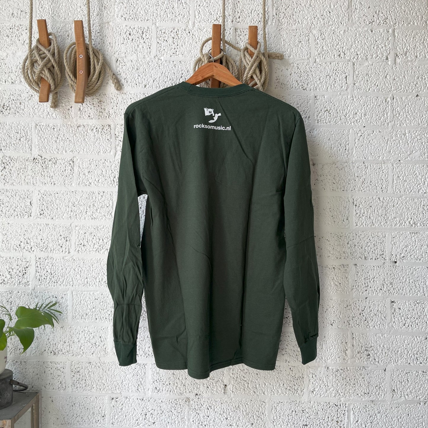 RockSo T-Shirt Long Forest Size M back