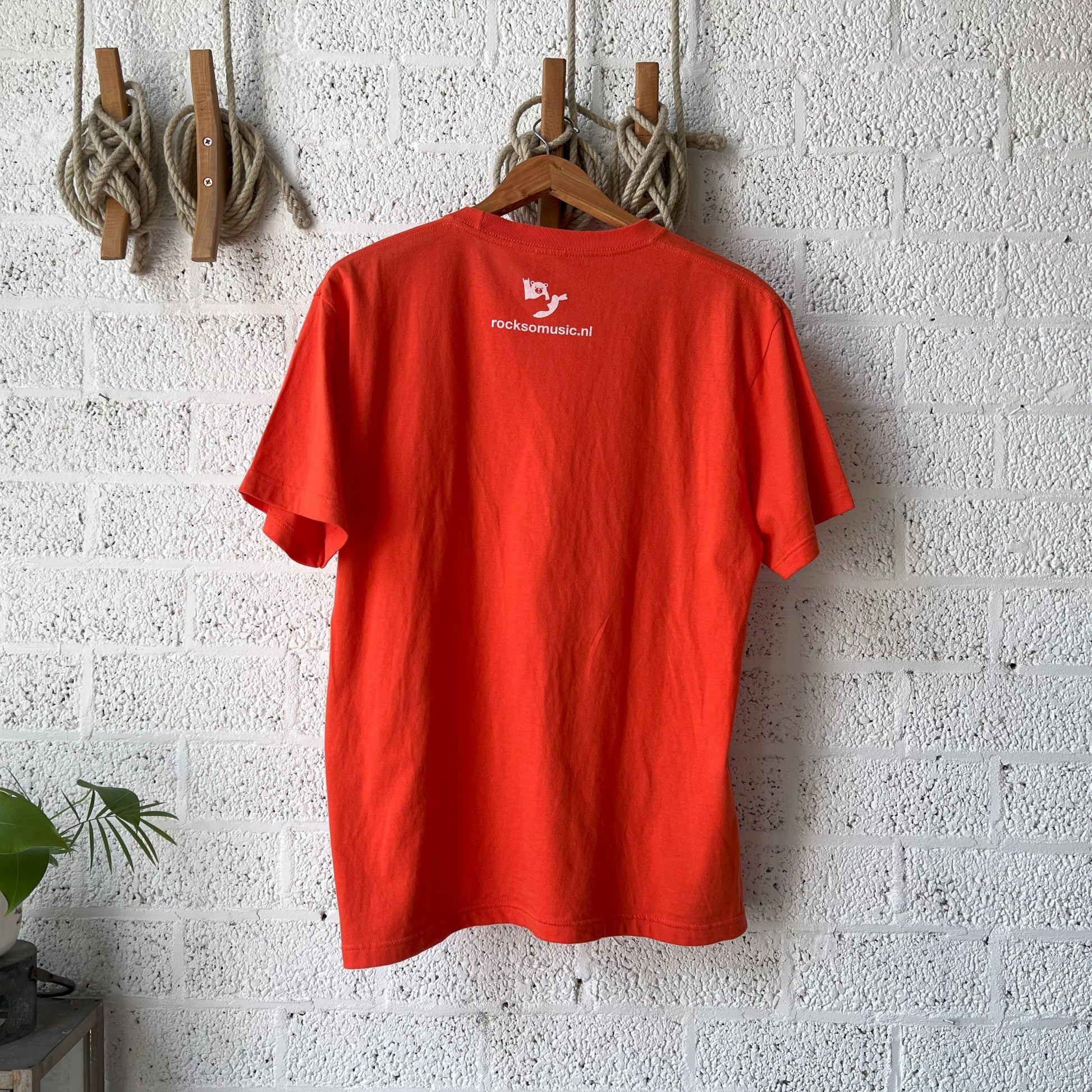RockSo T-Shirt Orange Size L back