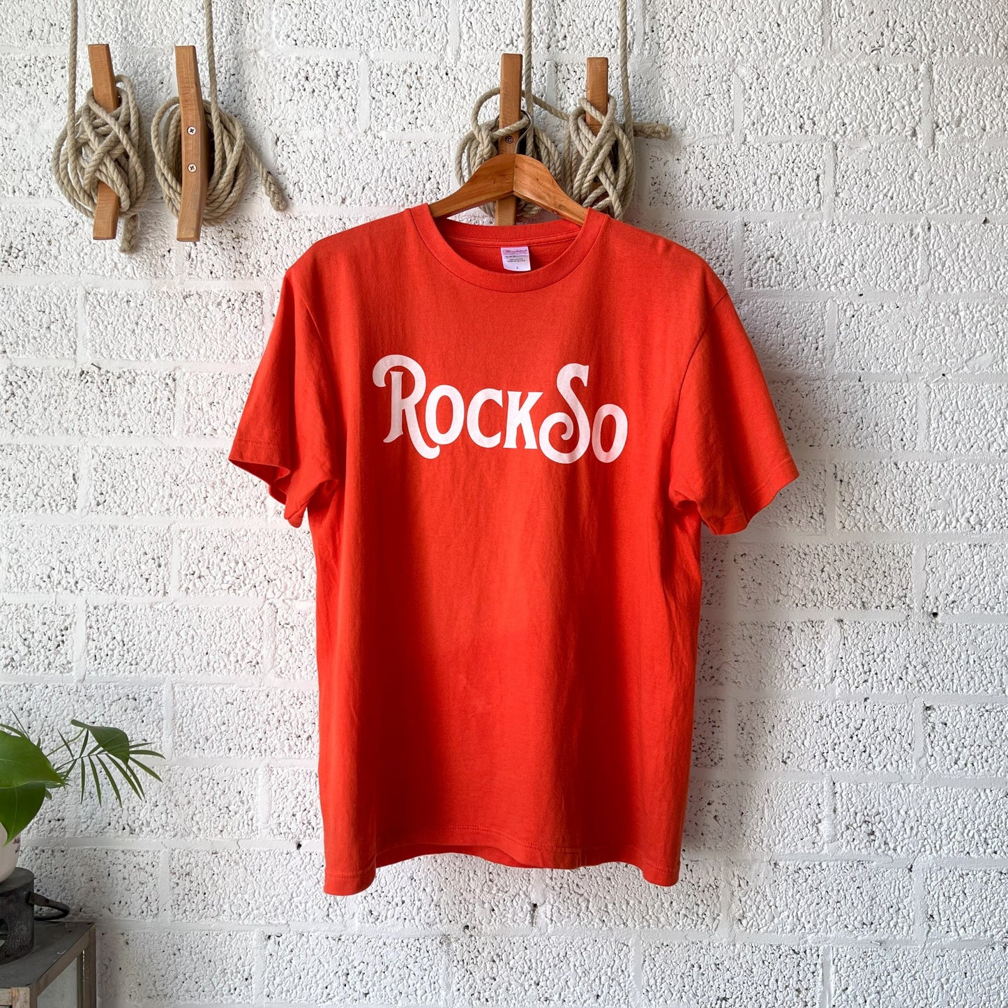 RockSo T-Shirt Orange Size L