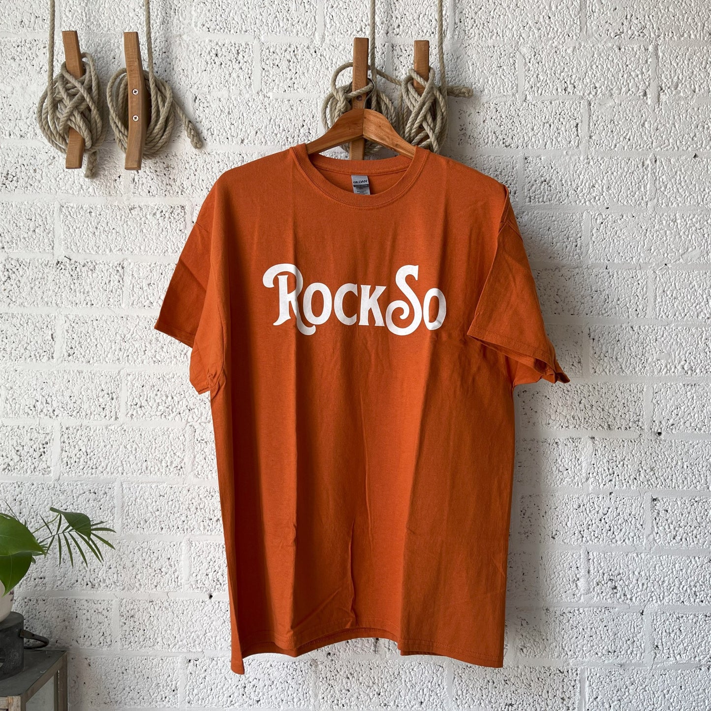 RockSo T-Shirt Texas Orange Size XL