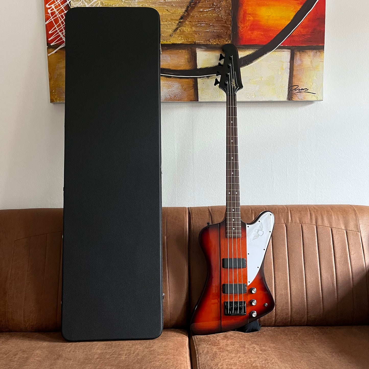 Tokai TB48 T-Bird Bass with Case