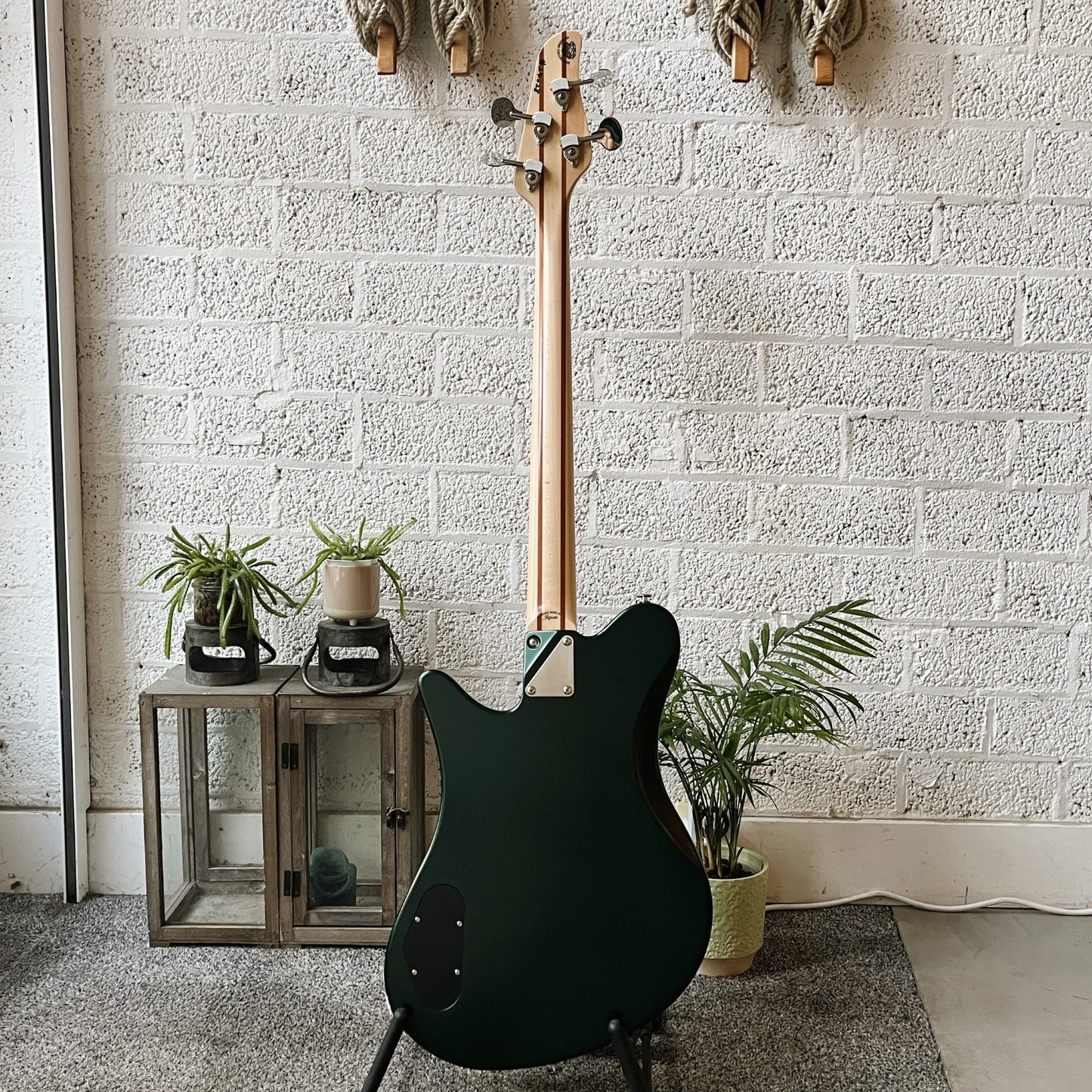 oopegg stormbreaker bass dark green metallic back view
